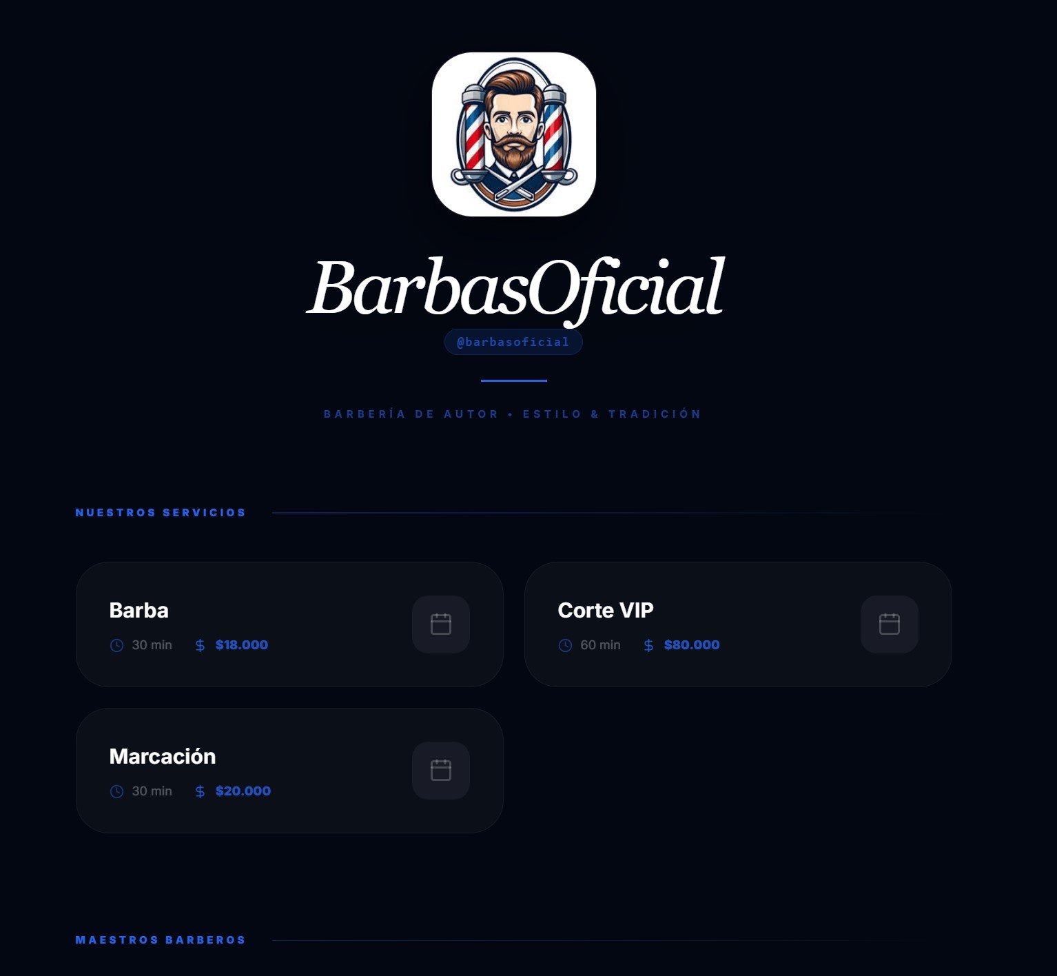 BarberSaaS Pro screenshot